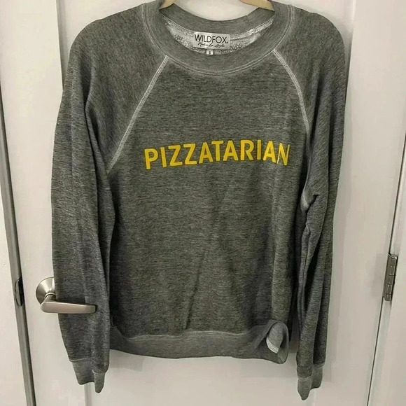 WIldfox Pizzatarian Sommers Sweater - Picture 1 of 1